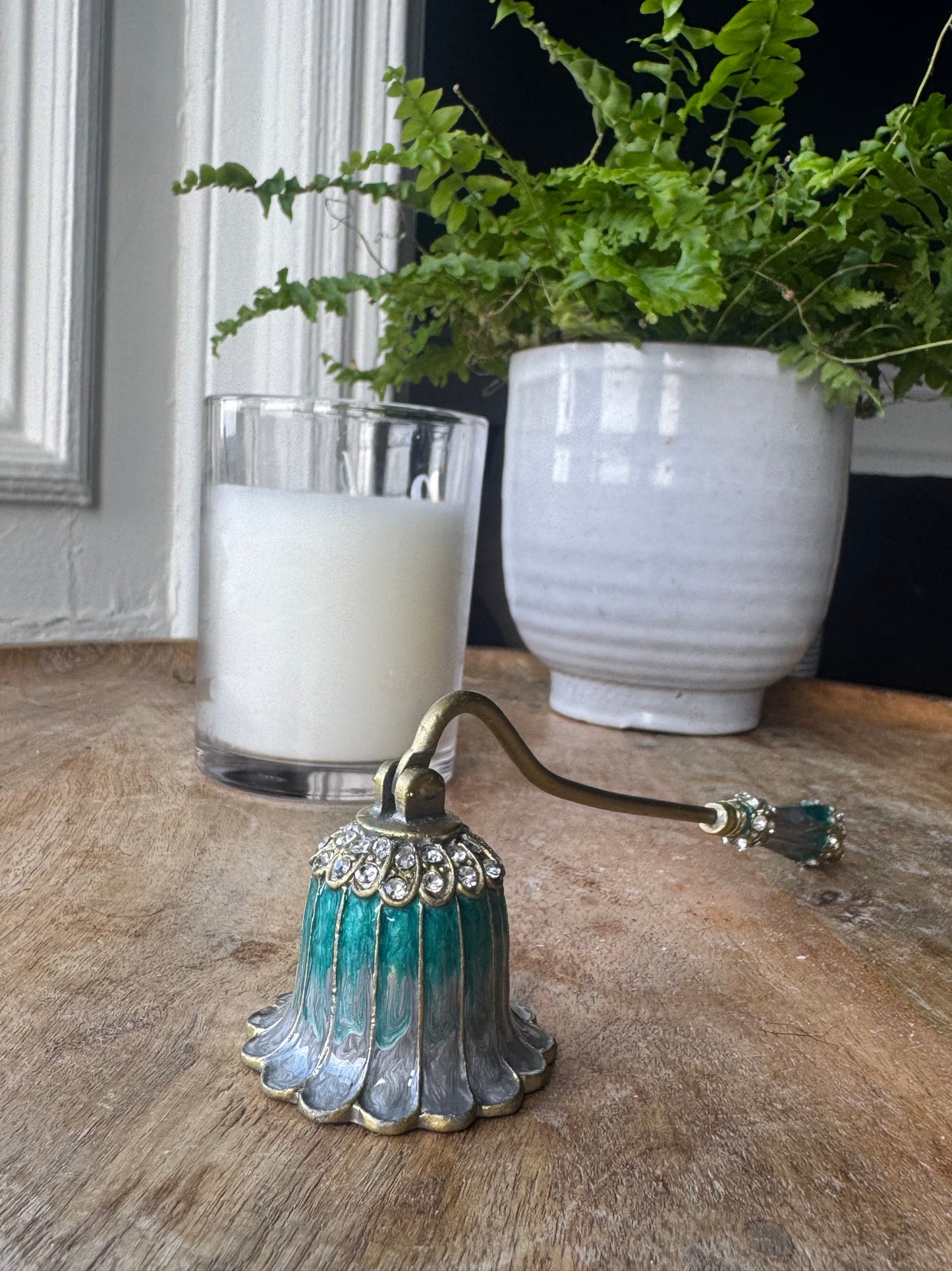 Ornate Azure Candle Snuffer