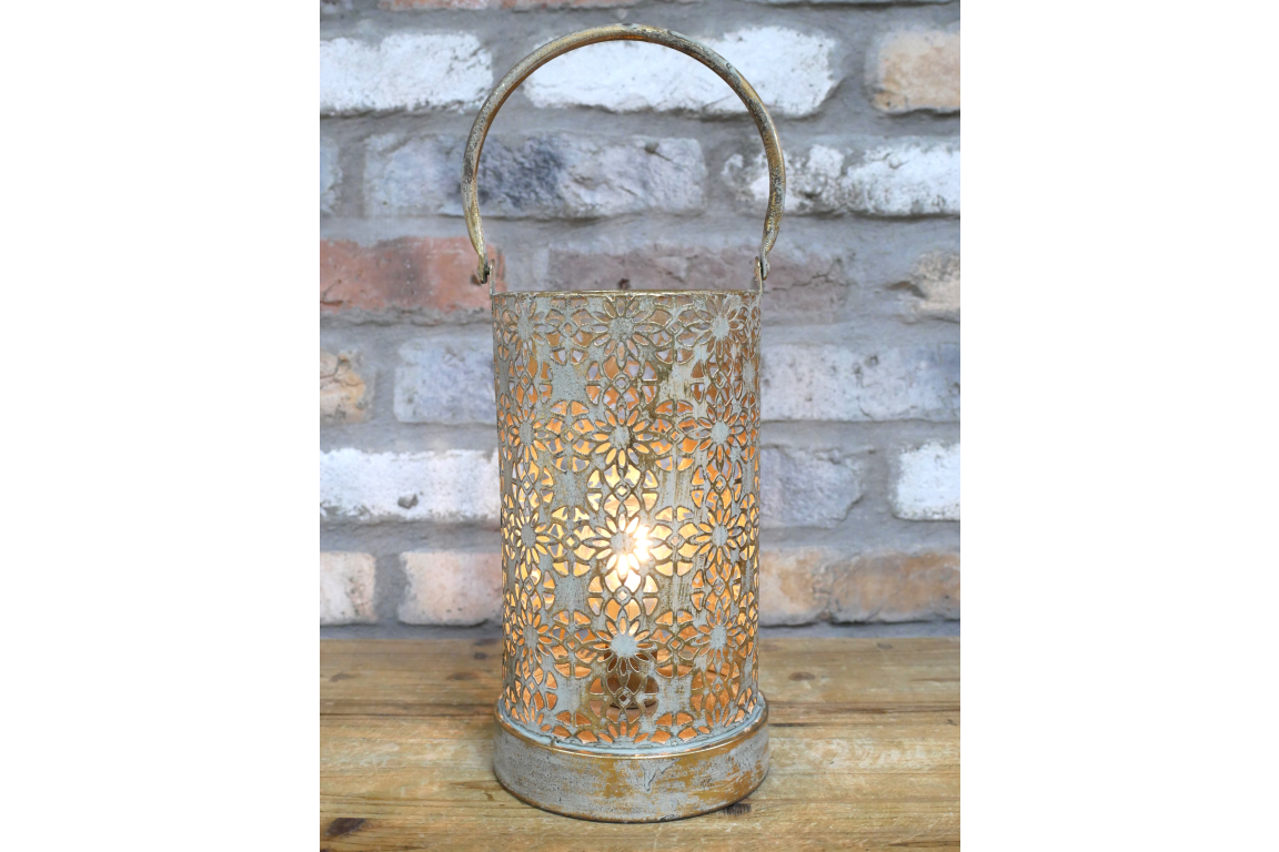 Moroccan Style Battery Operated Lamp Light