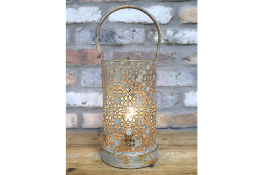Moroccan Style Battery Operated Lamp Light