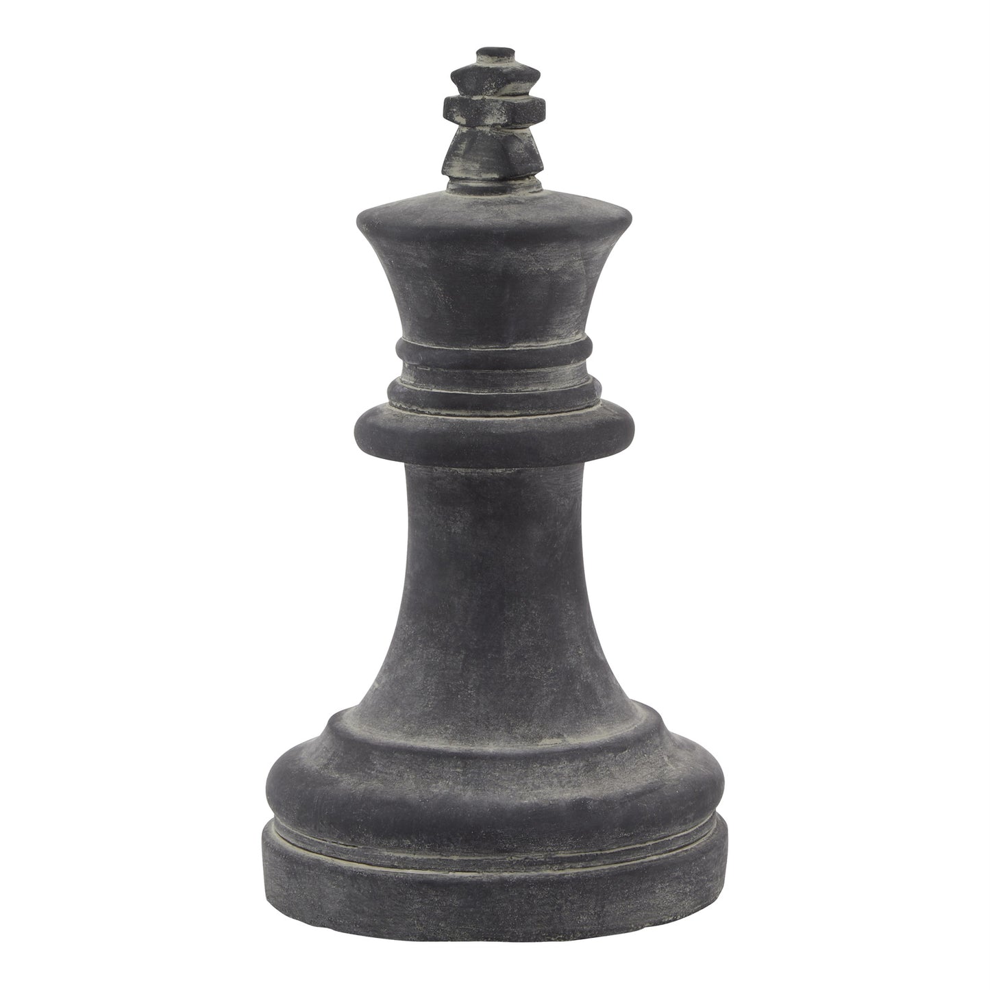 Grey King Chess Piece