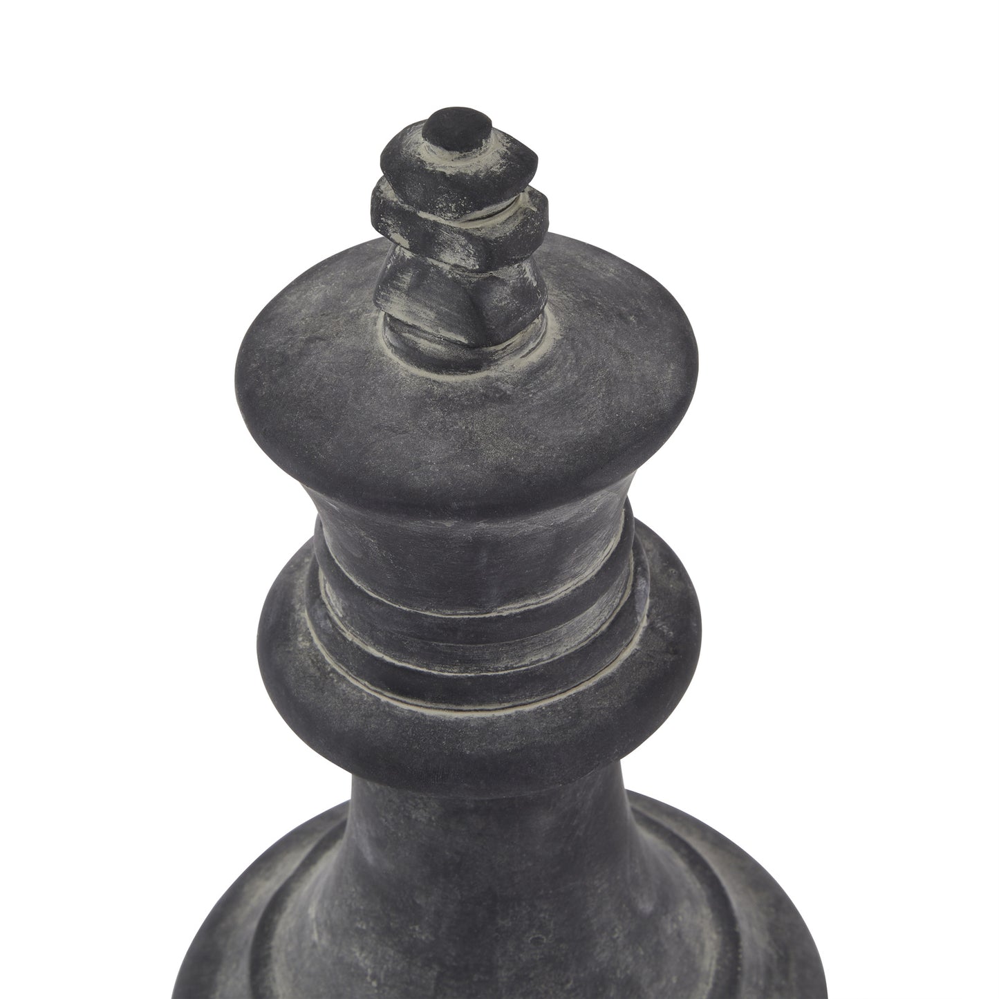 Grey King Chess Piece