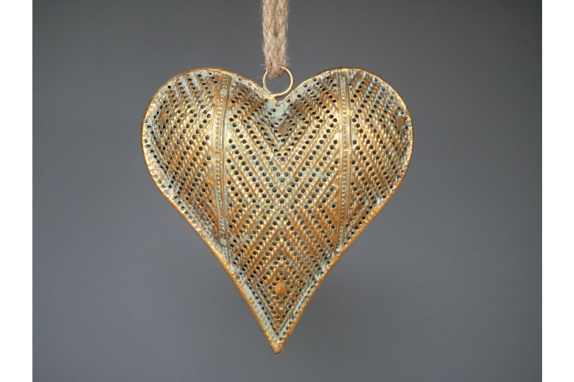 Metal Heart Hanging Decoration