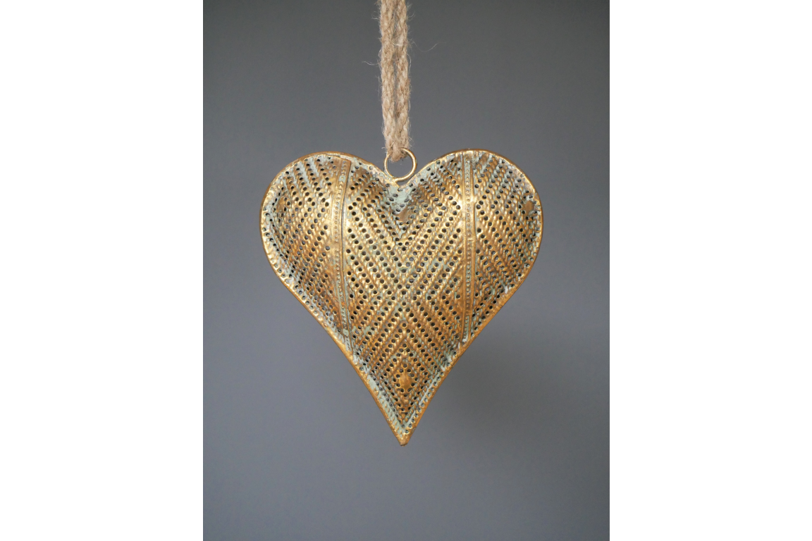Metal Heart Hanging Decoration