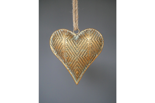 Metal Heart Hanging Decoration