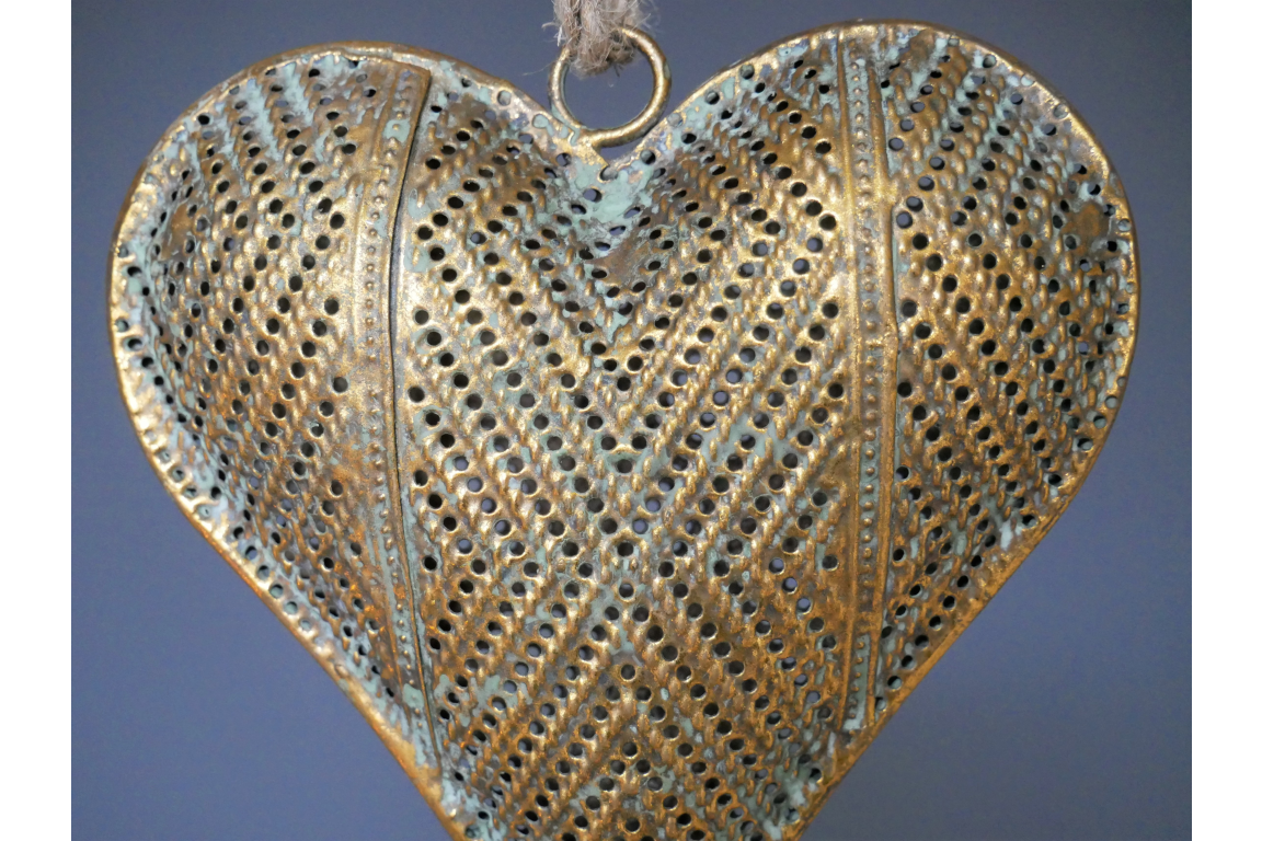 Metal Heart Hanging Decoration