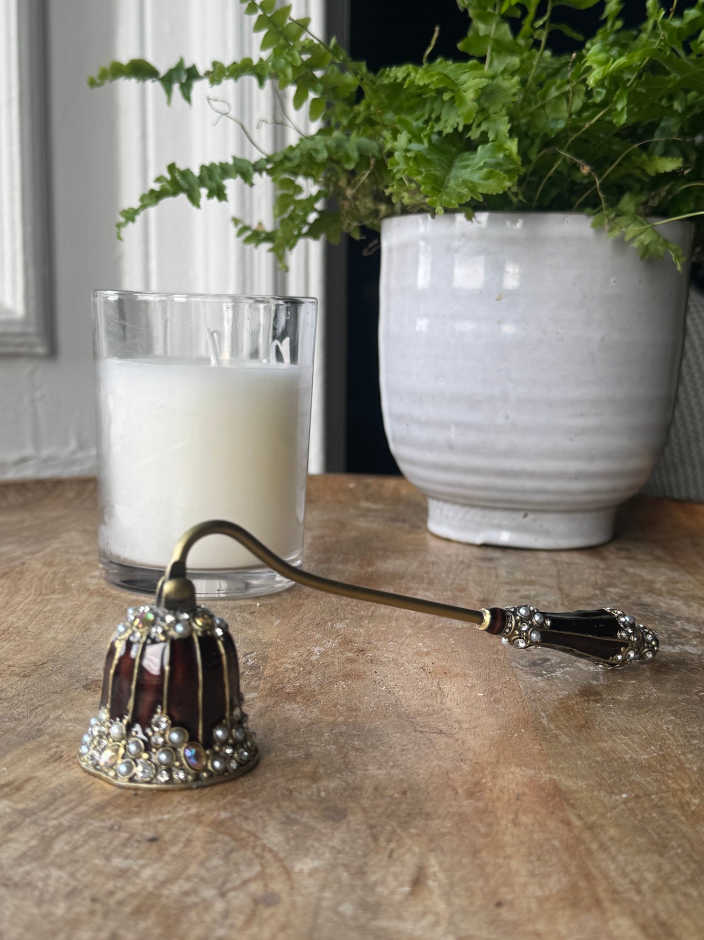 Pearl Candle Snuffer Extinguisher