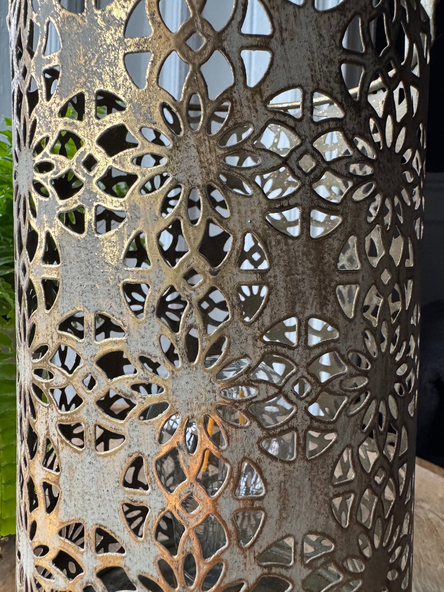 Moroccan Style Battery Operated Lamp Light