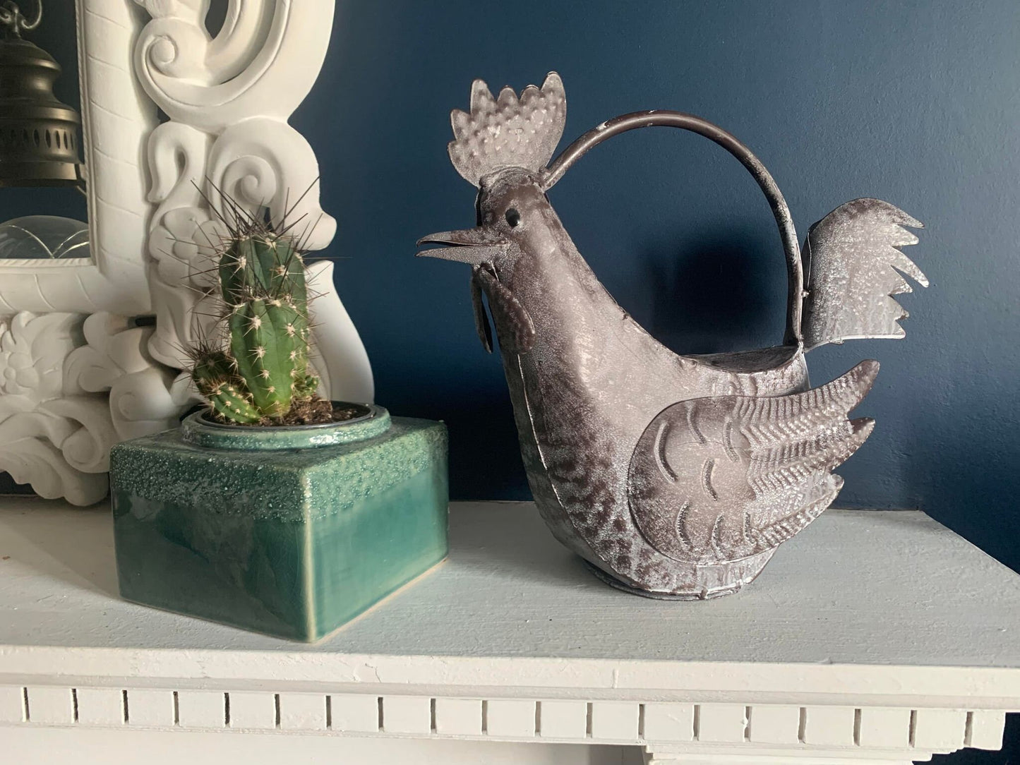 Chicken Metal Watering Can FREE POSTAGE Great Gift for Chicken or Hen Lovers