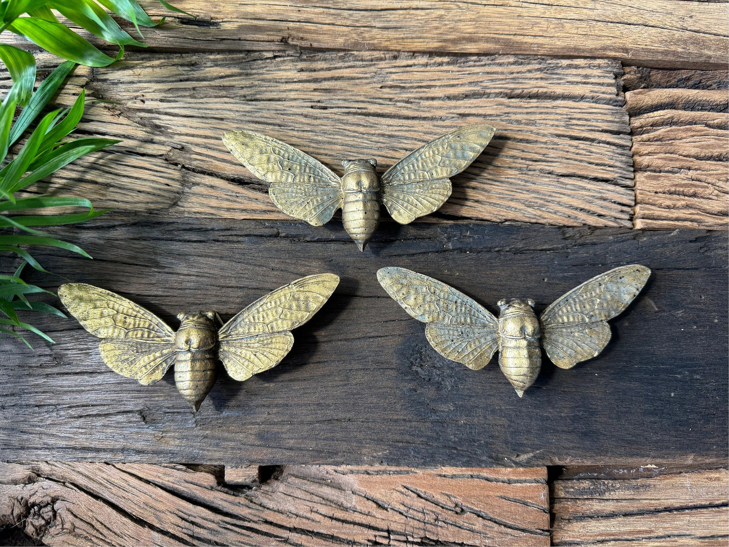 Gold Bee Wall Decoration