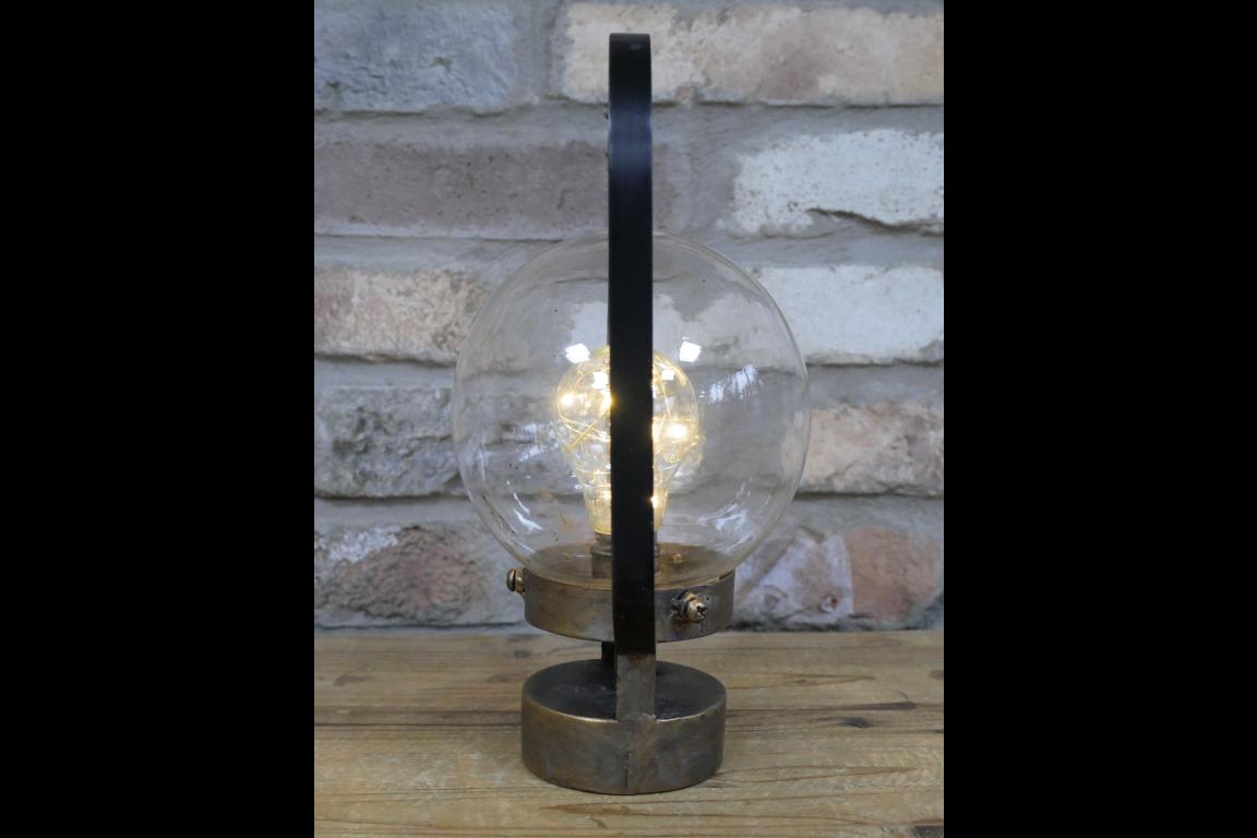 Industrial Style Battery Operated Lamp