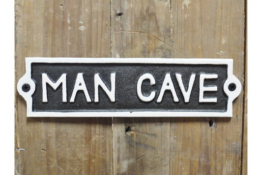 Man Cave Metal Sign